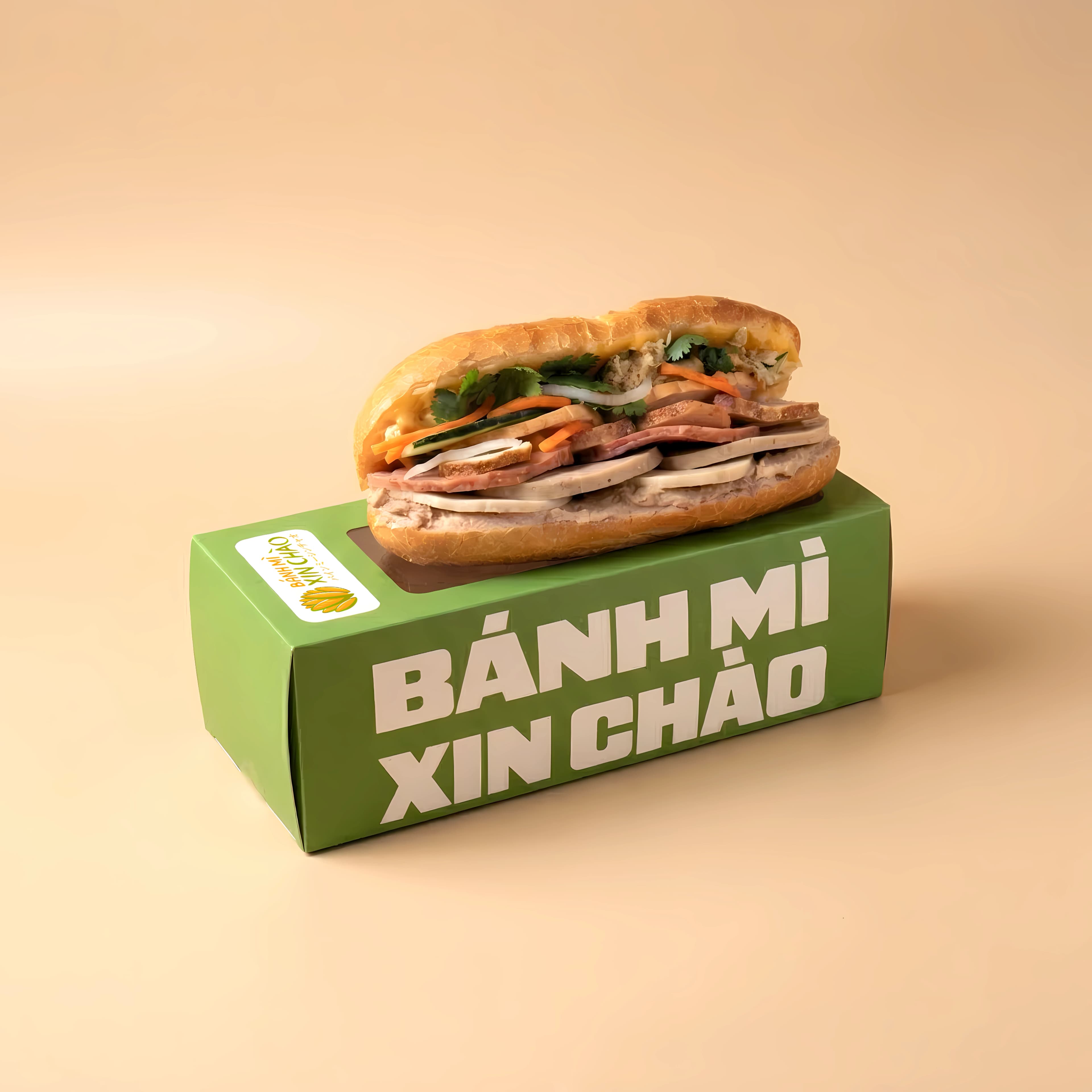 Bánh Mì Bay Tablet Background